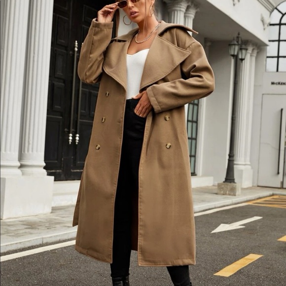 Double button overcoat - Picture 4 of 7